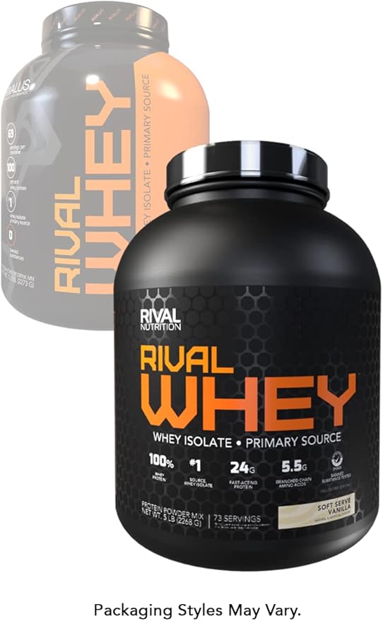 Rivalus Whey Protein Bundle - Vanilla 5lbs & 5lbs