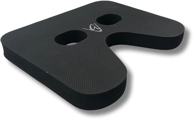 Godfrey Rowing Machine Booster seat Cushion Ergo seat pad for Concept 2 Rowing Machine Water Rower and Others. Neoprene Based pad, Flexible, Comfortable, Washable with Rubber Textured Outer for Grip