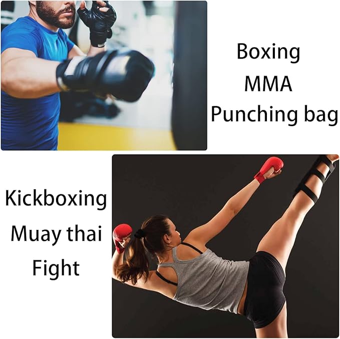 SOTF Punching Gloves for Adults MMA Training Gloves Men Fight Boxing Gloves Open Fingers Women