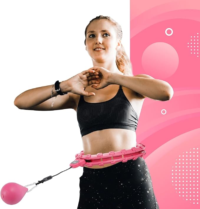 Hula Hoop Fitness Gear w/Counter - Abs Workout
