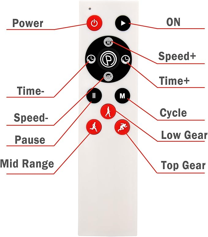 Replacement Remote Control for Vibration Plate Exercise Machine(Make Sure Your Old Remote Control is The Same with Picture)
