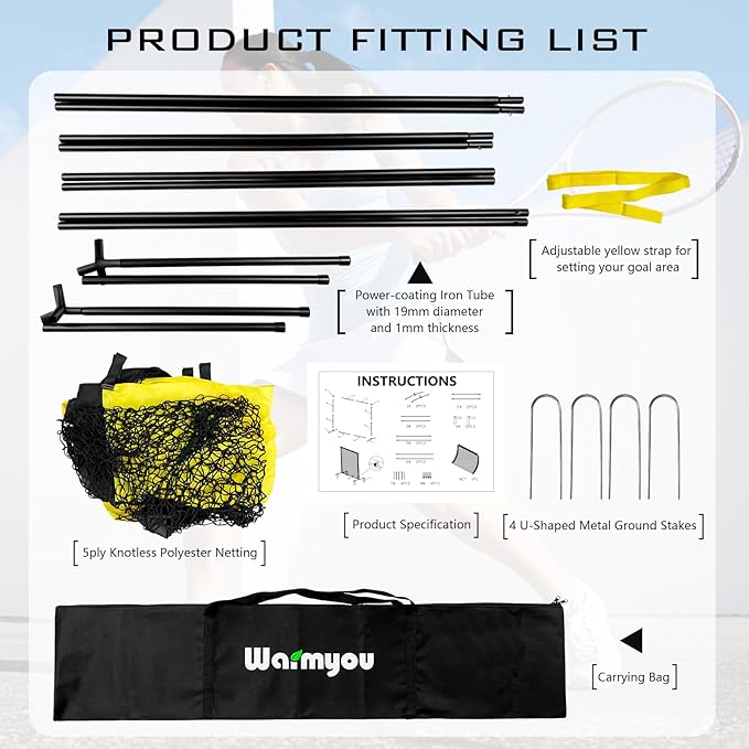 Portable Backstop Net