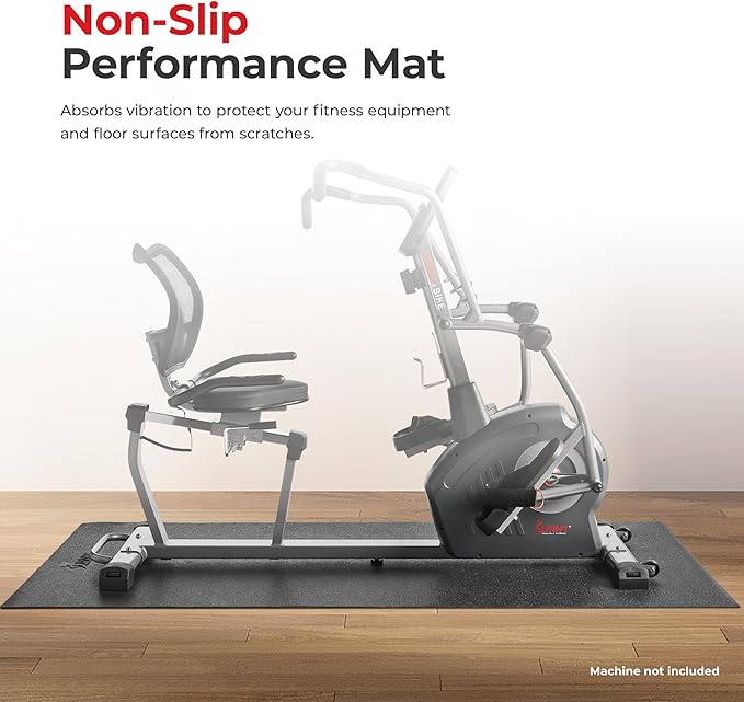 Sunny Health & Fitness Home Gym Mat Floor 4 Size