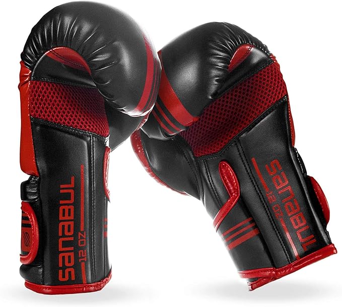 Sanabul Core Gel Training Boxing Gloves for Men and Women Advanced Muay Thai and Kickboxing Gloves Heavy Bag & Boxing Sparring