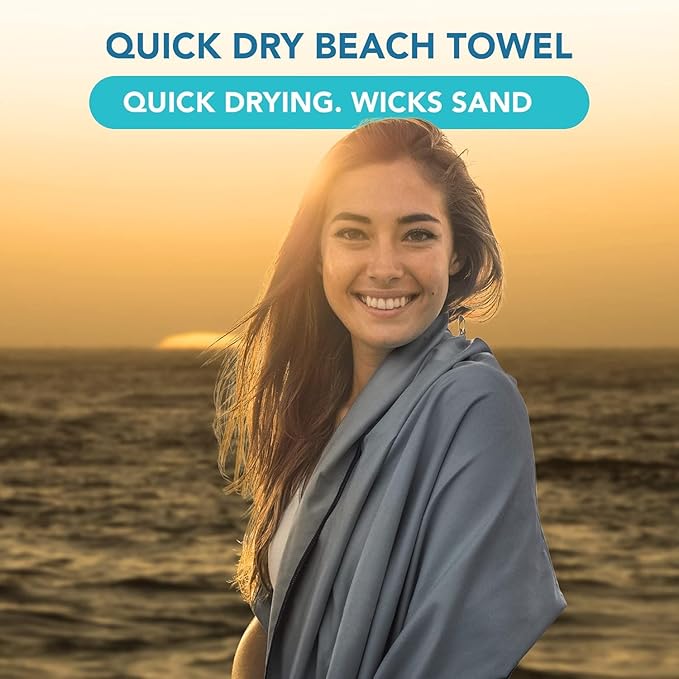 Youphoria Microfiber Travel Towel Fast Drying Lightweight -