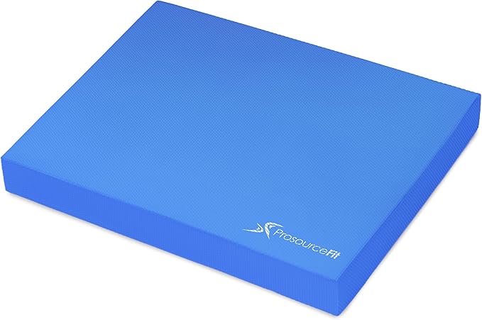 ProsourceFit Exercise Balance Pad – Cushioned Non-Slip Foam