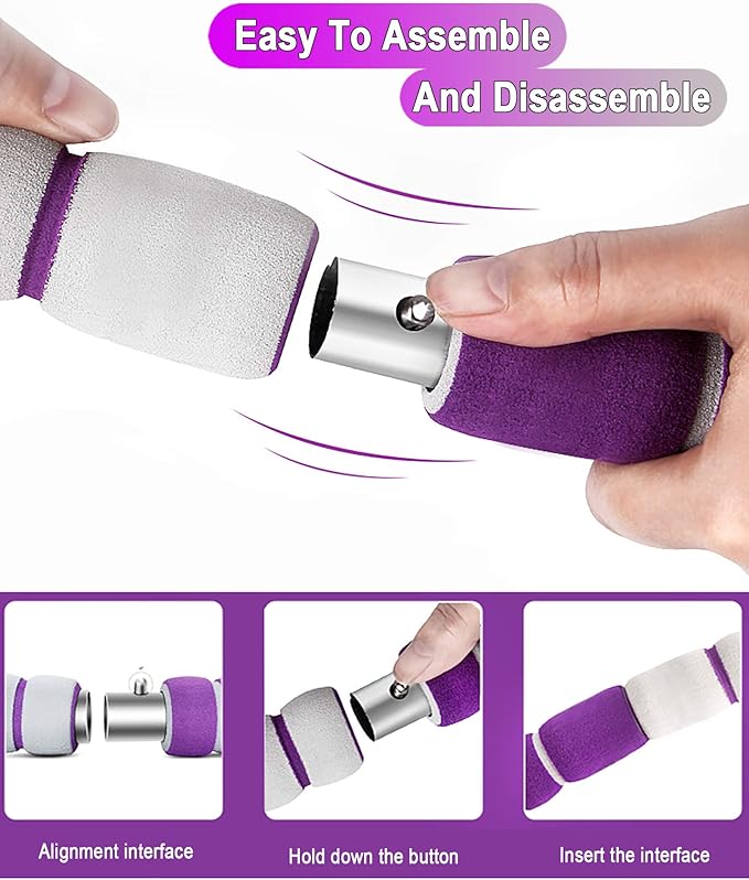 Weighted Exercise Hoop for Adults Weight Loss 8 Section