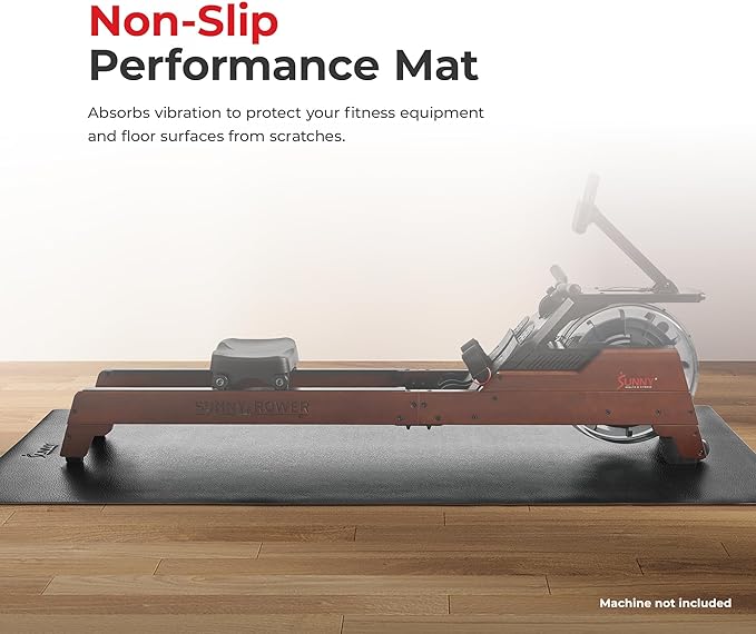 Sunny Health & Fitness Home Gym Mat Floor 4 Size