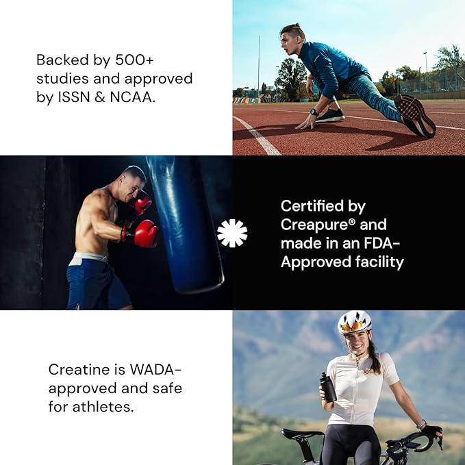 Create Single Serve Creatine Monohydrate Powder – 5g 30 Packets