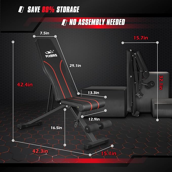 FLYBIRD Adjustable Bench