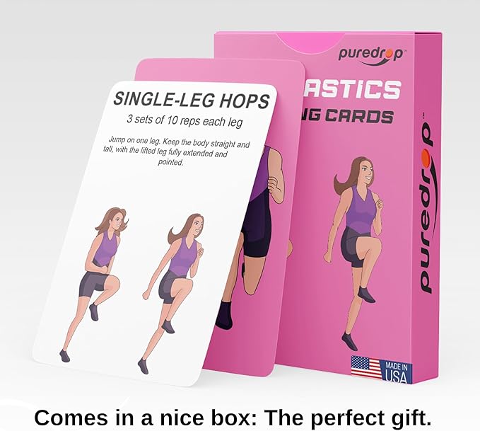 Gymnastics Training Equipment Aid Cards: Great Training Drills