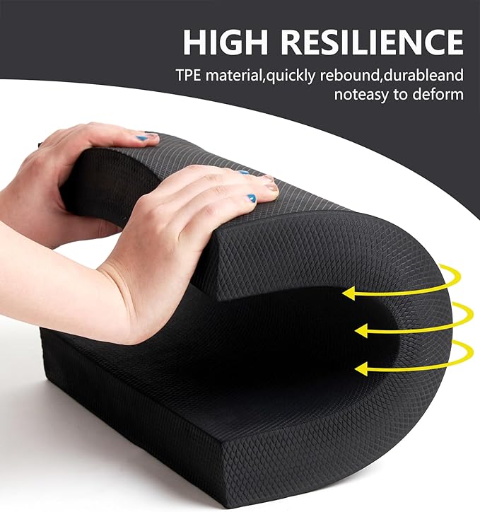 nuveti Large Balance Pad - TPE Non-Slip Mat Exercise(20''x16''x2.4'')