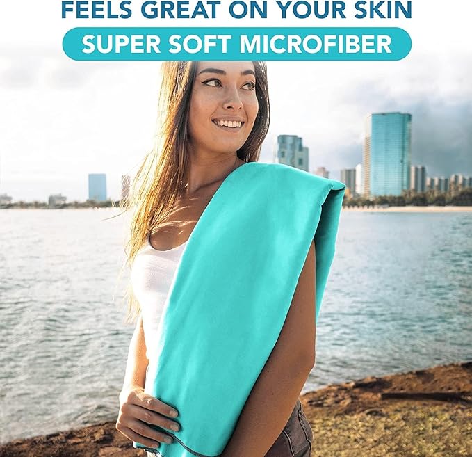 Youphoria Microfiber Travel Towel Fast Drying Lightweight -