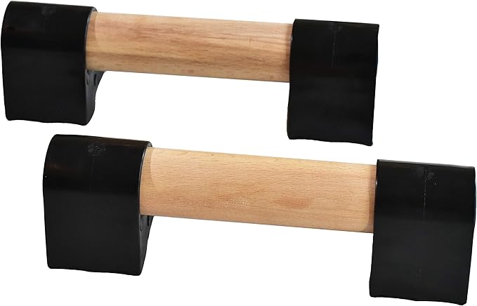 Wood Mini Parallettes Set for Gymnastics or Push