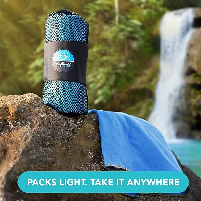 Youphoria Microfiber Travel Towel Fast Drying Lightweight -