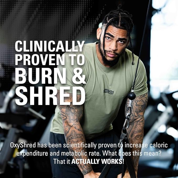 EHP Labs OxyShred Pre Workout Powder - Preworkout 60 Servings