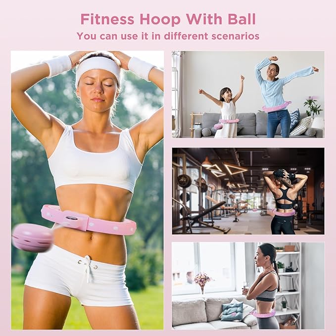 Humixx Infinity Hoop for Adult Weight Loss 2 in 1 Smart