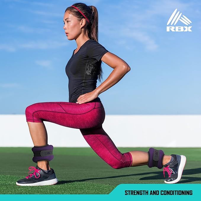 RBX Ankle and Wrist Weights for Women and 2) -