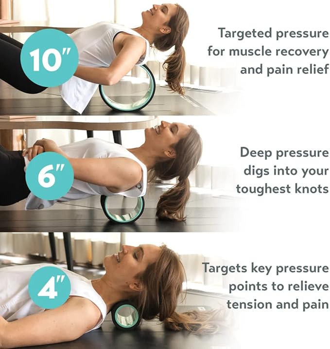 Chirp Wheel Foam Roller - Targeted Back Foam