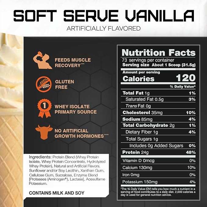 RIVALWhey Soft Serve Vanilla