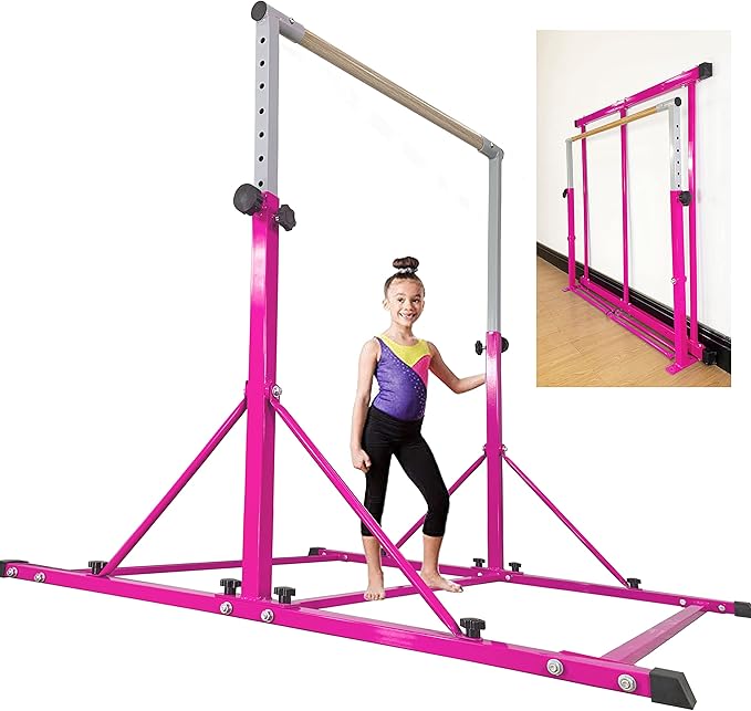 Gymnastic Bar For Kids and Teenage Ages 3-25 5 FT 6 FT 5 FT 6 FT