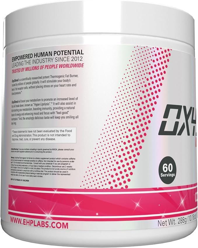 EHP Labs OxyShred Pre Workout Powder - Preworkout 60 Servings