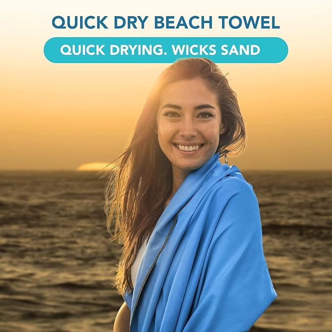 Youphoria Microfiber Travel Towel Fast Drying Lightweight -