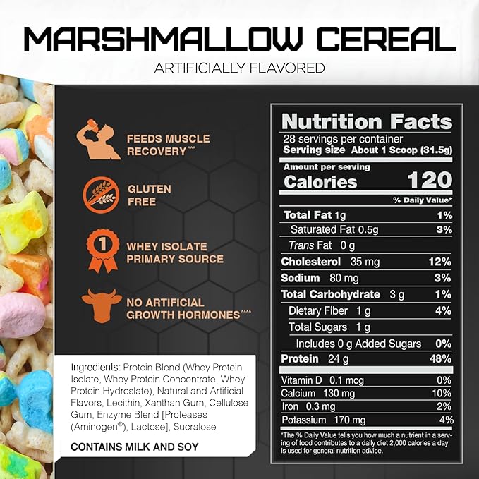 Rival Nutrition Rival Whey- Marshmallow Cereal 2lbs.