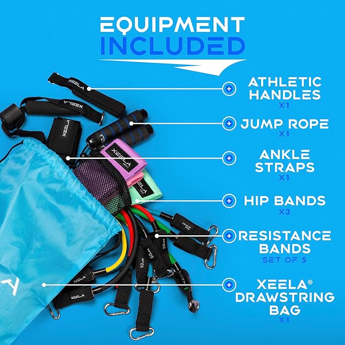 Xeela Full Body At Home Workout Equipment 3-Month Digital