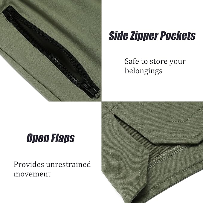COOFANDY Men's Gym Workout Shorts Athletic Training Shorts Fitted Weightlifting Bodybuilding Shorts with Zipper Pockets
