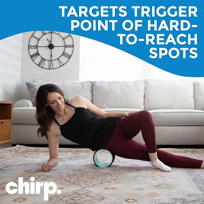 Chirp Wheel Foam Roller - Targeted Back Foam