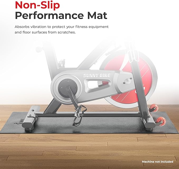Sunny Health & Fitness Home Gym Mat Floor 4 Size