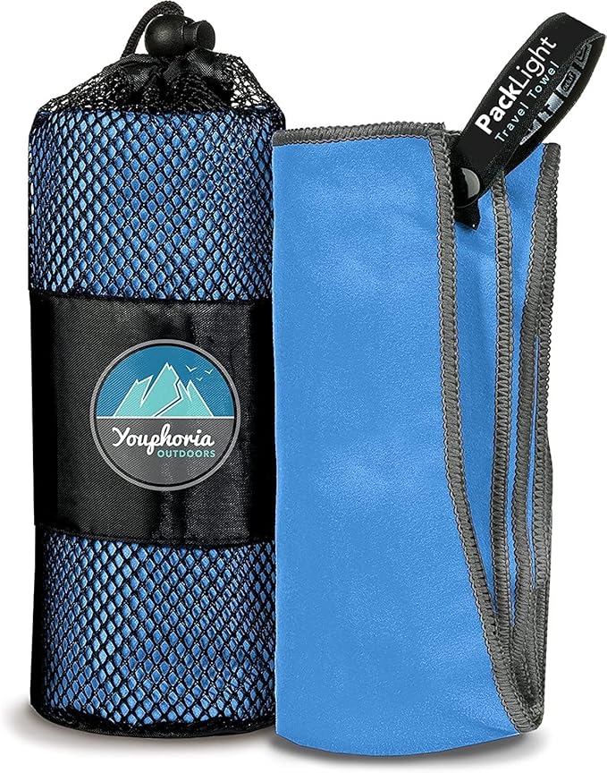 Youphoria Microfiber Travel Towel Fast Drying Lightweight -
