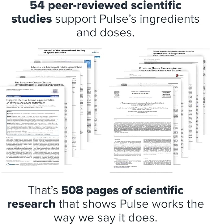 LEGION Pulse Pre Workout Supplement - All Natural Nitric Oxide Preworkout Drink to Boost Energy, Creatine Free, Naturally Sweetened, Beta Alanine, Citrulline, Alpha GPC (Caffeine Free Arctic Blast)