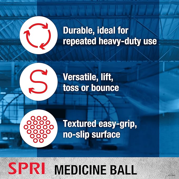 SPRI Medicine Ball - Exercise Workout Ball