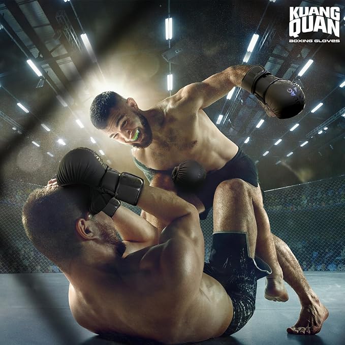 MMA Gloves Open Palm Sparring & Grappling Mitts,Martial Arts for Men & Women,Combat Sports,MMA, Boxing, Muay Thai, Kickboxing