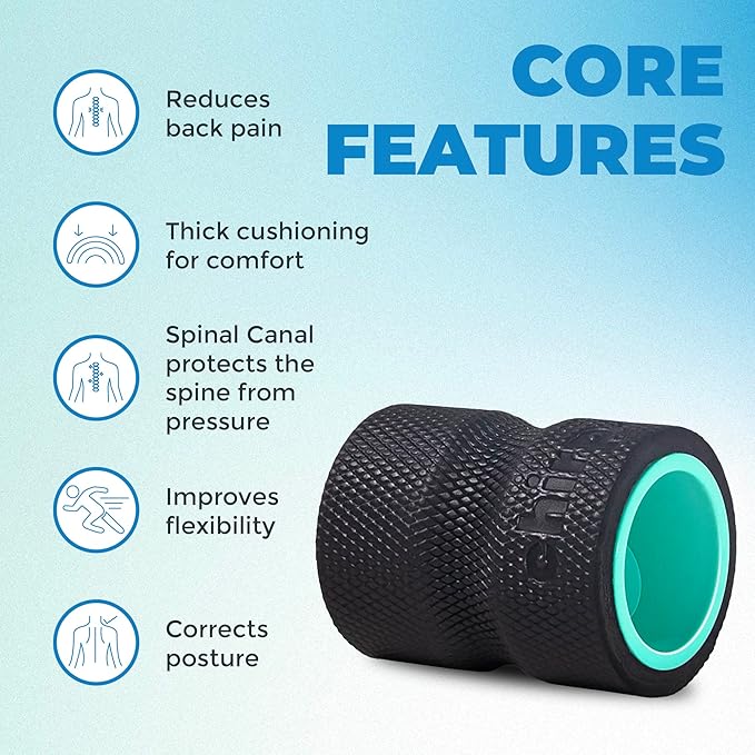 Chirp Wheel Foam Roller - Targeted Back Foam