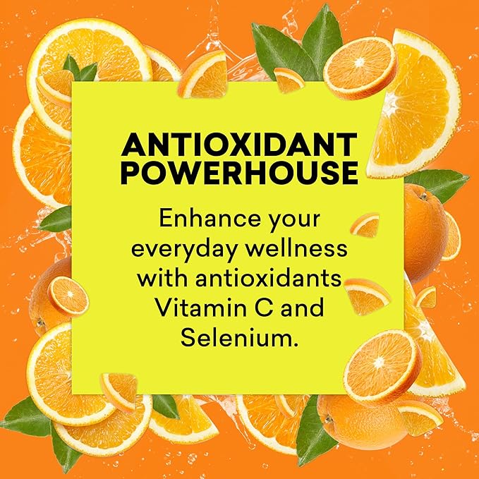 EBOOST Energy Drink & Electrolyte Powder, 20 Packets - Super Powder Orange with No Added Sugar - Essential Blend of Vitamins, Nootropics & Natural Caffeine and Hydration - Pre & Post Workout