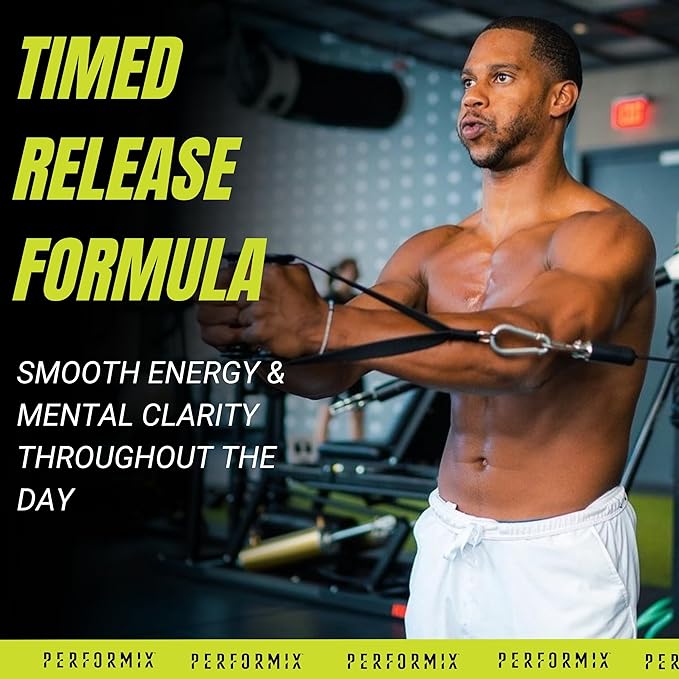 PERFORMIX SST X Timed Release Energy and Focus Powered by Super Strength Technology - Cinnamon - 60 Capsules (30 Servings)