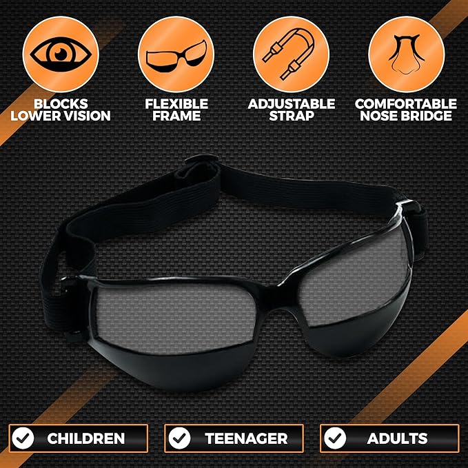 Unique Sports Dribble Specs Basketball Training Aid