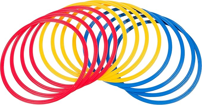 Speed & Agility Training Rings - Set of 12 by
