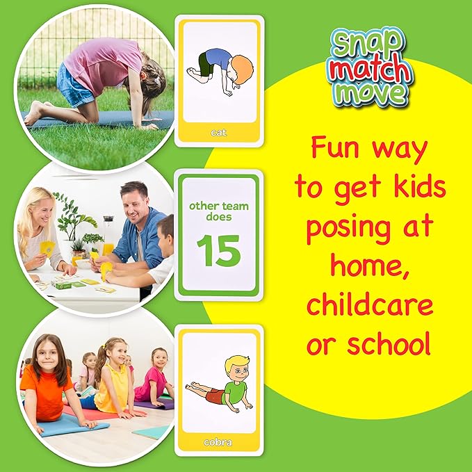 Yoga Cards for Kids - Fun Yoga Pretzels