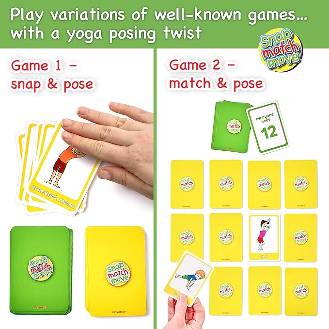 Yoga Cards for Kids - Fun Yoga Pretzels