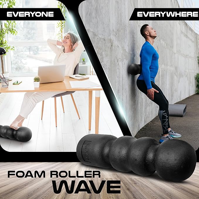Yes4All High Density Half Round Foam Roller Support 12", 18", 18", 24", 24", 36" 36"