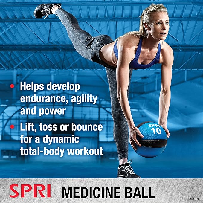 SPRI Medicine Ball - Exercise Workout Ball