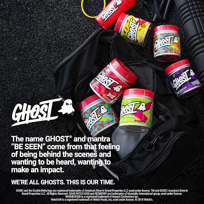 GHOST Legend Pre-Workout Powder, Orange Cream - 30 Servings – Pre-Workout for Men & Women with Choline, L-Citrulline, & Beta Alanine for Energy & Focus