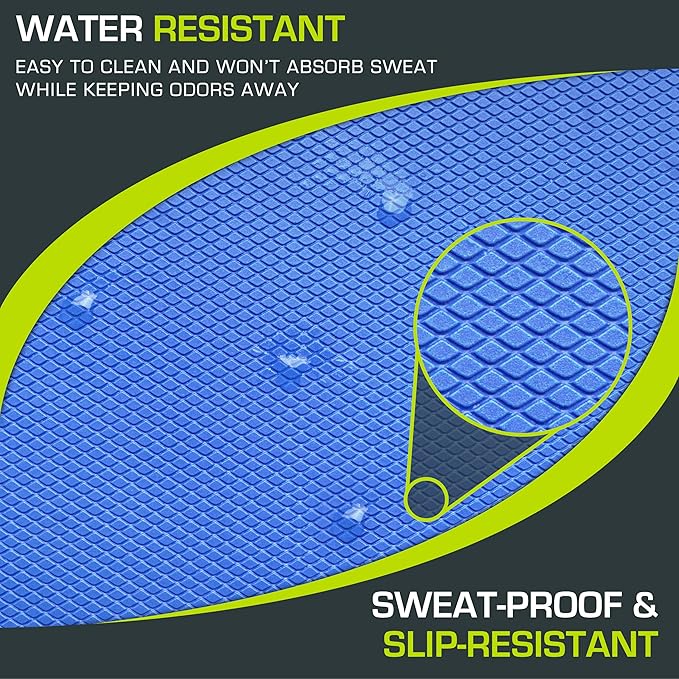ProsourceFit Exercise Balance Pad – Cushioned Non-Slip Foam