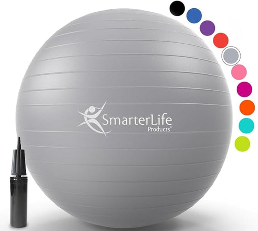 SmarterLife Workout Exercise Ball for Fitness
