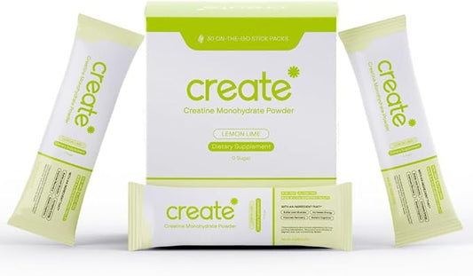 Create Single Serve Creatine Monohydrate Powder â€“ 5g 30 Packets