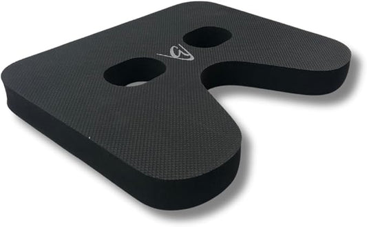 Godfrey Rowing Machine Booster seat Cushion Ergo seat pad for Concept 2 Rowing Machine Water Rower and Others. Neoprene Based pad, Flexible, Comfortable, Washable with Rubber Textured Outer for Grip